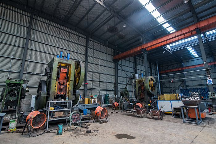 广州网架配件-锥头加工车间